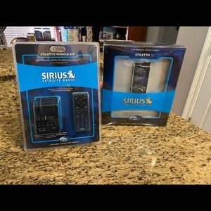 Sirius Satelite Radio system and car kit. New
